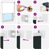  Vanjska roleta 90% blokada UV zraka Tamnozelena 400 x 140 cm | shoptok.hr