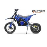 Nitro Motors Otroški motor Serval Eco 12/10 1200W 48V 15AH litij Modra Cene