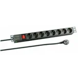 Razdelilec 48cm 8x220V PVC 2m EK622DE.2