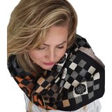 Pri Shawl Scarf Stylish warm check pattern soft 180x65 cm Cijene
