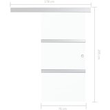  Klizna vrata od stakla ESG i aluminija 76 x 205 cm | shoptok.hr