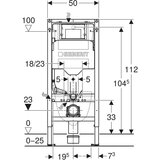 Geberit 111.300.00.6 Duofix Sigma podometni splakovalnik za WC školjko (111.300.00.5) | Shoptok.si