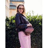 Vuch Crossbody torba Massimo Striped Dark Wine, 16 x 23 cm | shoptok.hr