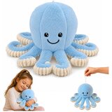  Plišana igračka hobotnica s elastičnim pipcima plava 30 cm | shoptok.hr