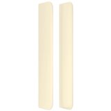  Uzglavlje s ušima krem 183x16x118/128 cm od umjetne kože | shoptok.hr