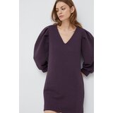 Sisley Haljina boja: ljubičasta, mini, ravna | shoptok.hr