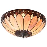 Endon 63973 - stropna svetiljka tiffany brooklyn 2xE14/60W/230V prečnik 50 cm Cene