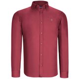 Dewberry G725 MEN'S SHIRT-STRAIGHT BURGUNDY Cijene