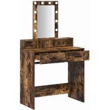 Toaletni stol Smeđa 79 x 41 x 140 cm Konstruirano drvo | shoptok.hr