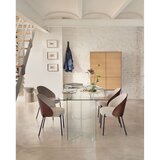 Kave Home Steklena jedilna miza 90x180 cm Burano – | Shoptok.si