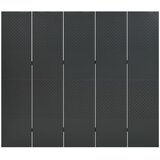  Sobne pregrade s 5 panela 2 kom antracit 200 x 180 cm čelične | Shoptok.si