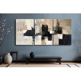 WALLXPERT 3P70100C018 Multicolor Decorative Canvas Painting (3 Pieces) Cene