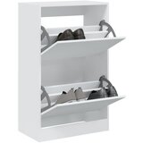  The living store omarica za čevlje bela 60x34x96,5 cm inženirski les - omarica za čevlje, (21485640) Cene
