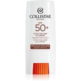 Collistar CORRECTIVE PROTECTION CREAM SUN STICK SPF 50+ krema za sunčanje i sticku protiv pigmentnih mrlja 9 ml | shoptok.hr