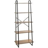 CARRYHOME regal 60/164/36 cm črna, barve hrasta Cene