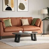 vidaXL noge kavne mizice u-oblika 2 kosa črna 30x(30-31)cm jeklo | Shoptok.si
