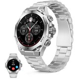 Ksix smartwatch Titanium, 1.43” AMOLED, 2 remena, 5 dana aut., srebrni | shoptok.hr