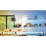 Eglo Sileras-a plafonjera led, 36w, prečnik 600, sa daljinskim dimabilna, bela/kristal | Eponuda.com