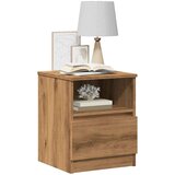 vidaXL Noćni ormarić Artisan hrast 40x40x50 cm izrađeno drvo | shoptok.hr