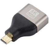 SpeaKa Professional SP-11302016 HDMI adapter [1x muški konektor micro HDMI tipa D - 1x ženski konektor HDMI] crna, srebrna UHD 8K @ 60 Hz, UHD 4K @ 120 Hz Cijene