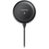 ALIGATOR AMS05BK - Magnetni držač telefona za automobil sa bežičnim MagSafe punjenjem crna | Eponuda.com
