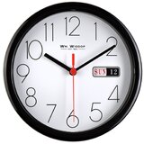 Widdop & Co. William - Zidni sat - Day/Date Black Case White Dial | Eponuda.com