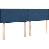 vidaXL Box spring postelja z vzmetnico modra 180x200 cm blago, (21310551) | Shoptok.si