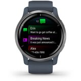 Garmin Venu 2 sportski sat, granit plavi/srebrni | shoptok.hr
