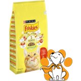 Purina Friskies briketi za mačke adult 10kg, govedina i piletina sa povrćem