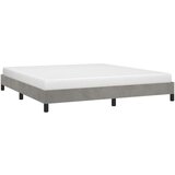  posteljni okvir svetlo siv 160x200 cm žamet, (20791930) | Shoptok.si
