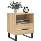 vidaXL Noćni ormarić boja hrasta sonome 40x35x47 5cm konstruirano drvo | shoptok.hr
