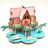  3d drvena puzzle - LETNJA VILA Cene