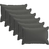  Presvlaka za jastuk 6 kom. HOUTEN Antracit 30 x 50 cm Poliester | shoptok.hr