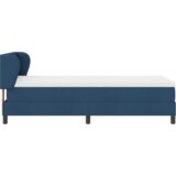 Box Spring Krevet s Madracem Plavi 90x190 cm Tkanina | shoptok.hr