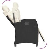  9-dijelni vrtni blagovaonski set s jastucima crni od poliratana | shoptok.hr
