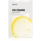Nacific Vita Ceramide Moisture Mask Pack posvjetljujuća maska za lice s hidratantnim učinkom 1 kom Cijene
