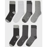 CA muške čarape, seto od 7, sive cene