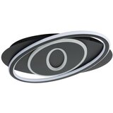 Brilagi LED stropno svetlo IRIS (prigušiva) LED/78W/230V 37x49 cm crna + daljinski upravljač Cene