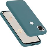 Cadorabo Ohišje je združljivo z Google PIXEL 4A 5G in tekoča zelena - Zaščitni ovitek iz prožnega silikona TPU, (20860195) | Shoptok.si