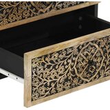 vidaXL Nočna omarica 50x33x60 cm trden mangov les | Shoptok.si