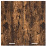 vidaXL viseći ormarić s policom riga dimljeni hrast 80 x 31 x 80 cm | shoptok.hr