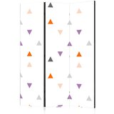 Artgeist Paravan Triangles Rain, 3-Delni, Dvostranski | Shoptok.si