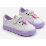 Boto Children's Sneakers Trainers with Velcro White-Purple Pennyn | ePonuda.com