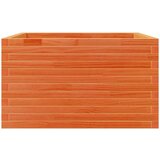  Vrtna sadilica voštano smeđe boje 80x80x45 5 cm od borovine | shoptok.hr