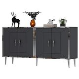 Hanah home komoda arno KB150 anthracite silver | ePonuda.com