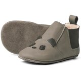 Liewood otroški usnjeni copatki panda grey | Shoptok.si