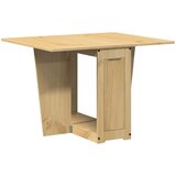 Maison Chic Jedilna miza - Kuhinjska miza - Jedilni stol Corona voščeno rjava trdna borovina, (21715385) | Shoptok.si