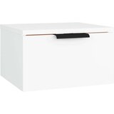 vidaXL Stenske nočne omarice 2 kosa bele 34x30x20 cm | Shoptok.si