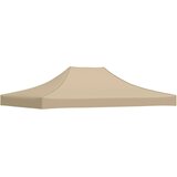 Krov za šator za zabave 4,5 x 3 m bež 270 g/m² | shoptok.hr