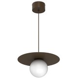  Luster na sajli FLAT 1xE27/15W/230V braon | Eponuda.com